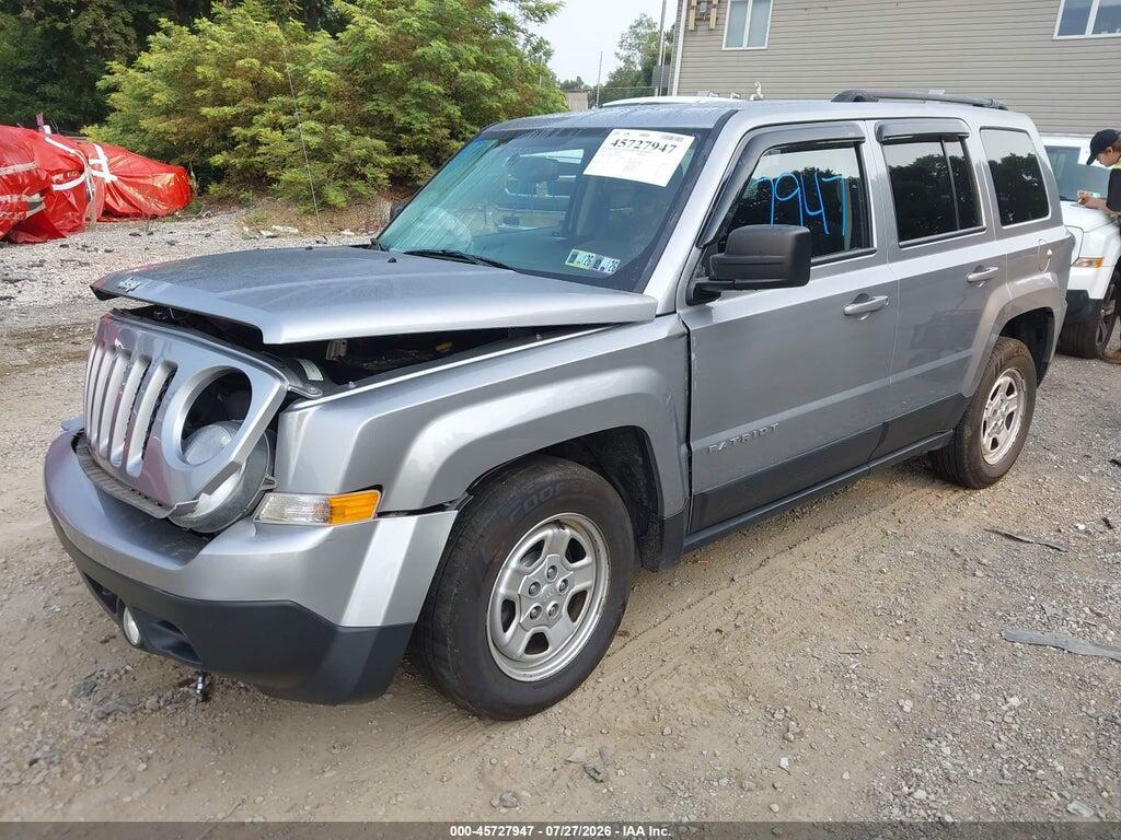 1C4NJPBB0HD166596 2017 JEEP PATRIOT photo no. 2