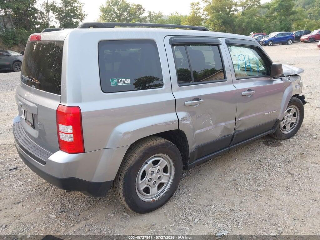 1C4NJPBB0HD166596 2017 JEEP PATRIOT photo no. 4