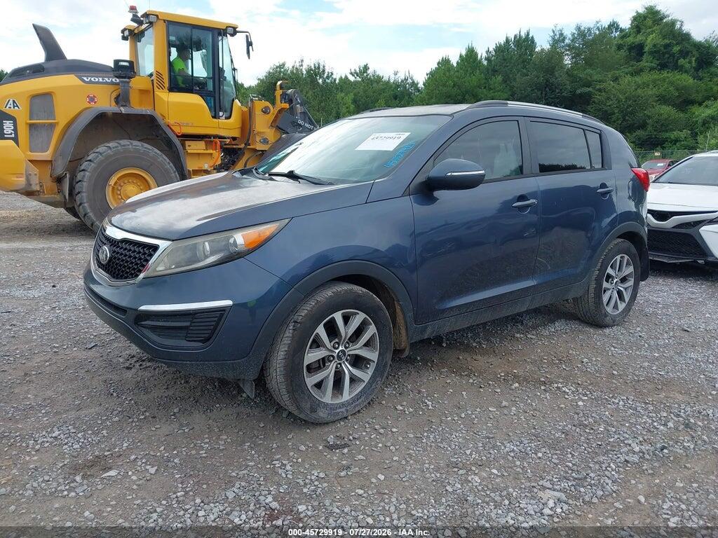 KNDPB3ACXE7570587 2014 KIA SPORTAGE photo no. 2