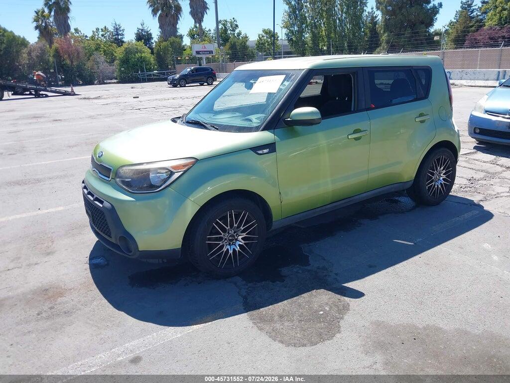 KNDJN2A26E7720001 2014 KIA SOUL photo no. 2
