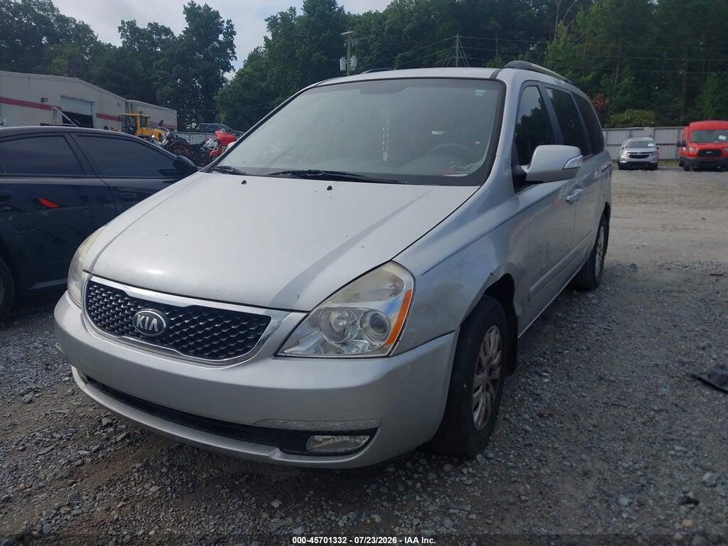 KNDMG4C72E6545070 2014 KIA SEDONA photo no. 2