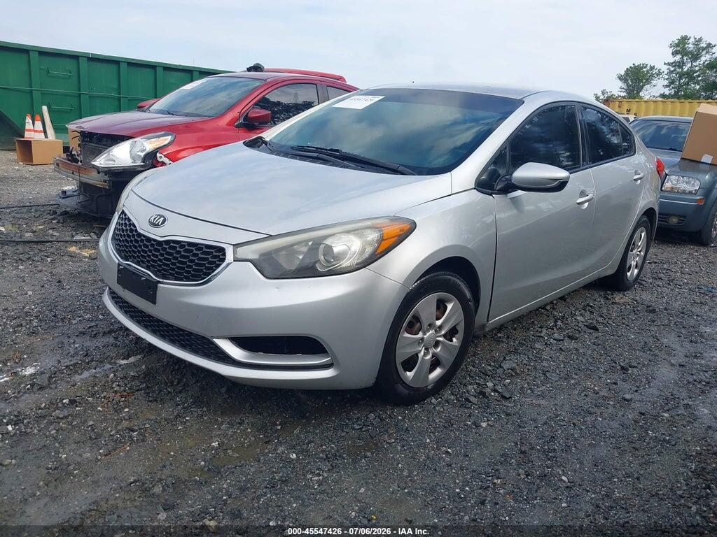 KNAFK4A62E5149063 2014 KIA FORTE photo no. 2