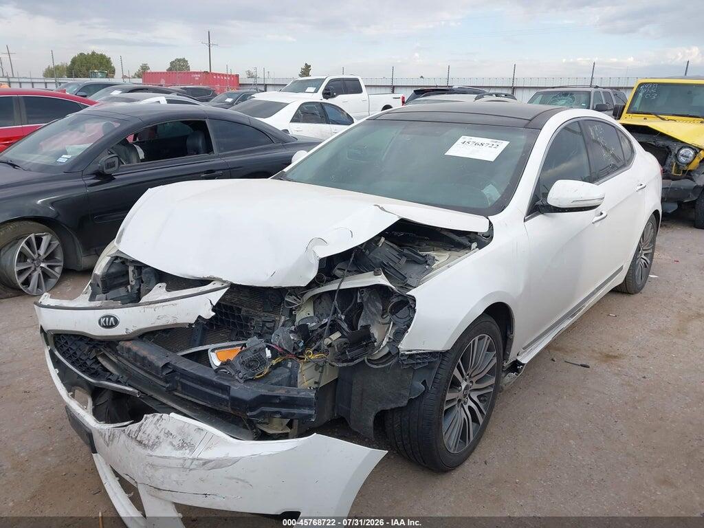 KNALN4D79E5163864 2014 KIA CADENZA photo no. 2
