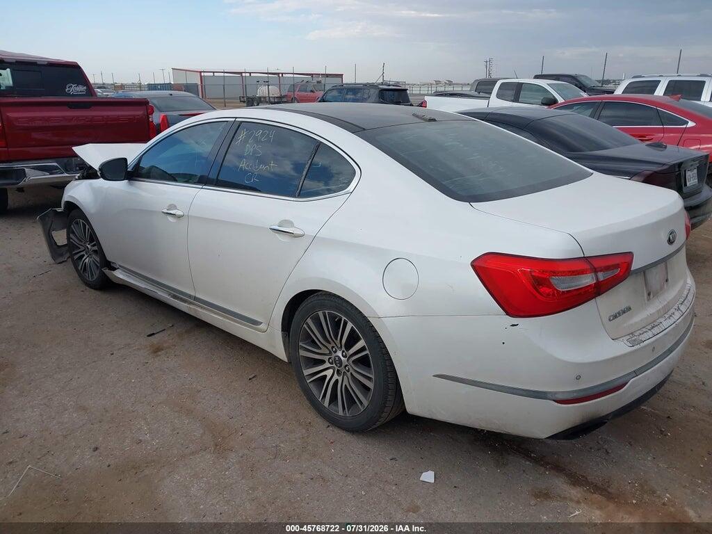 KNALN4D79E5163864 2014 KIA CADENZA photo no. 3