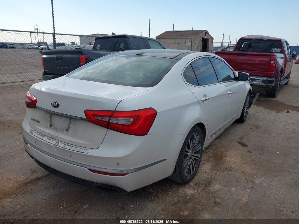 KNALN4D79E5163864 2014 KIA CADENZA photo no. 4