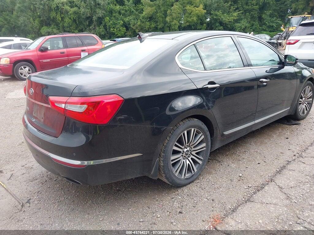 KNALN4D72E5131130 2014 KIA CADENZA photo no. 4