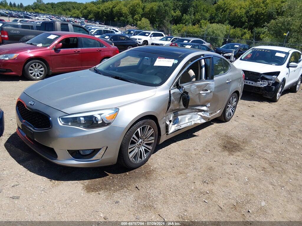 KNALN4D74E5120887 2014 KIA CADENZA photo no. 2