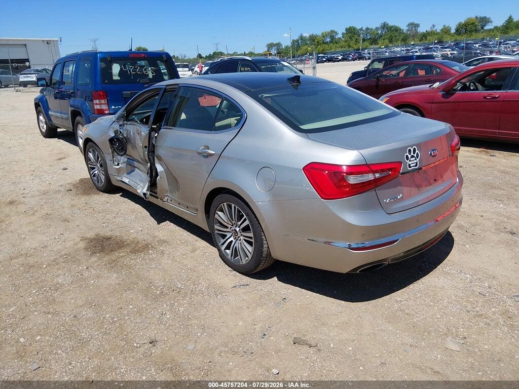 KNALN4D74E5120887 2014 KIA CADENZA photo no. 3
