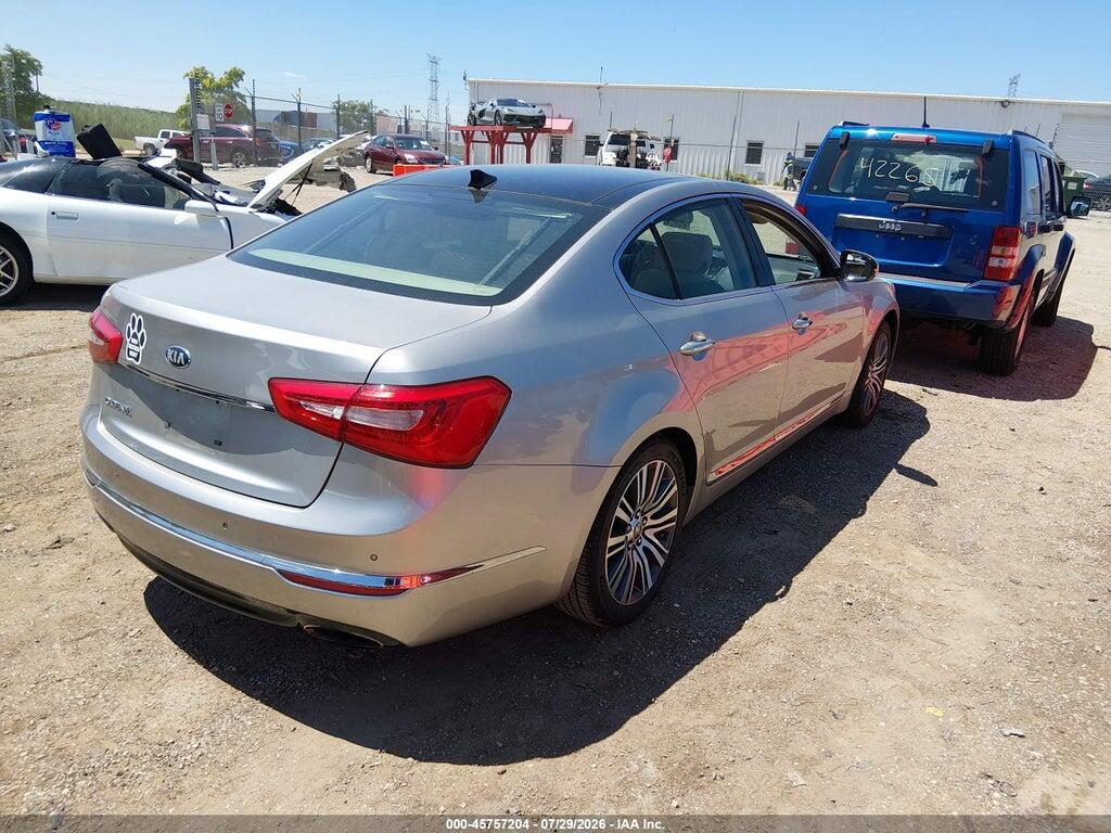 KNALN4D74E5120887 2014 KIA CADENZA photo no. 4