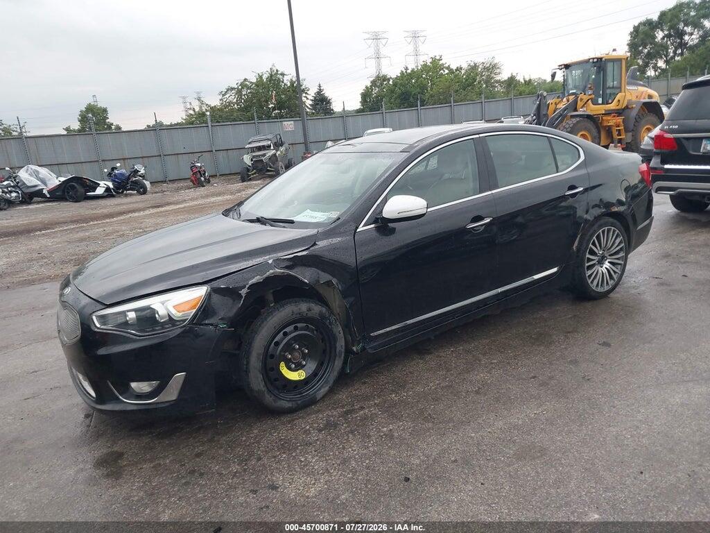 KNALN4D7XE5149228 2014 KIA CADENZA photo no. 2