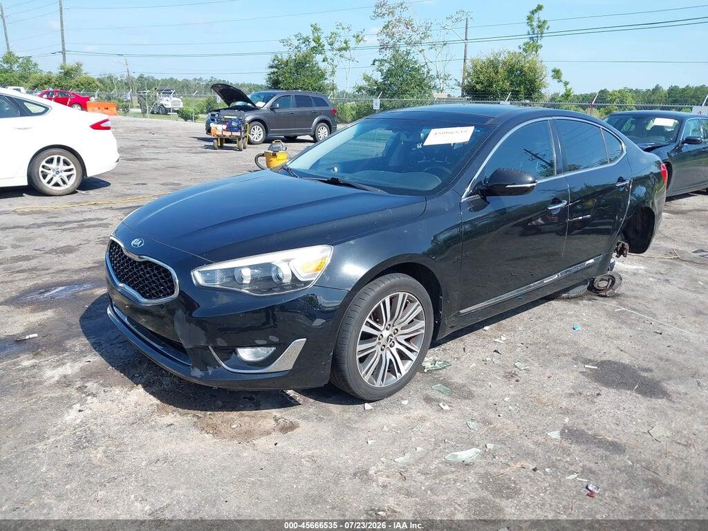 KNALN4D79E5157398 2014 KIA CADENZA photo no. 2