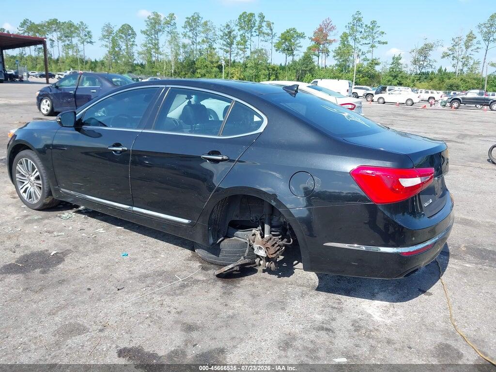 KNALN4D79E5157398 2014 KIA CADENZA photo no. 3