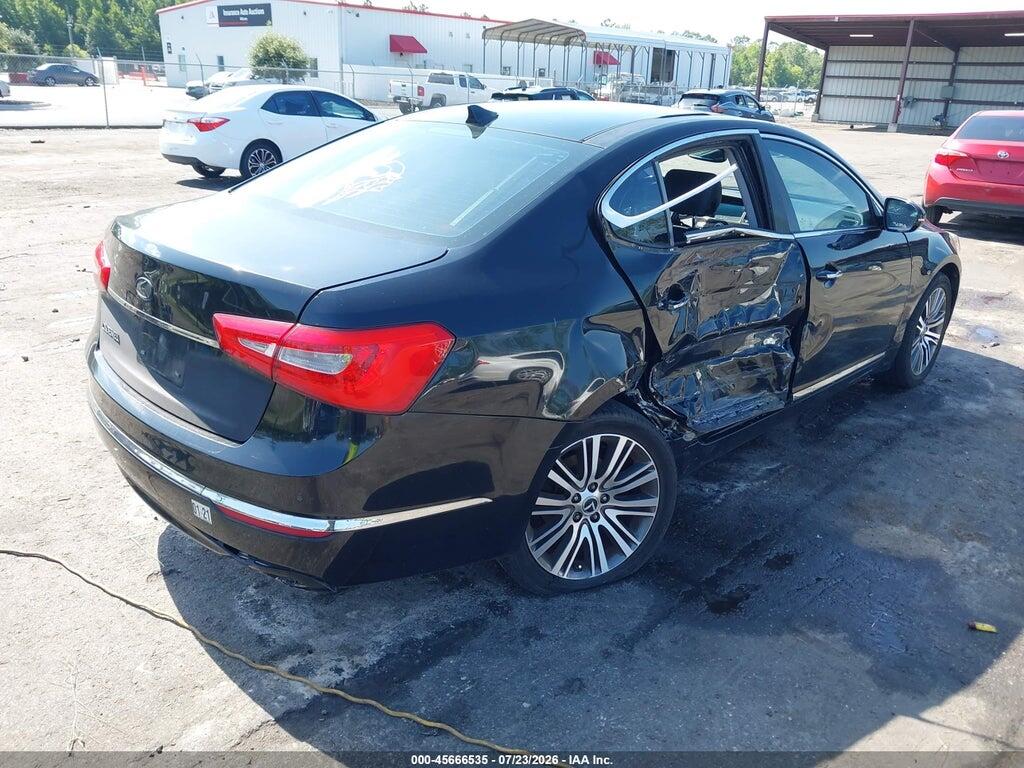 KNALN4D79E5157398 2014 KIA CADENZA photo no. 4