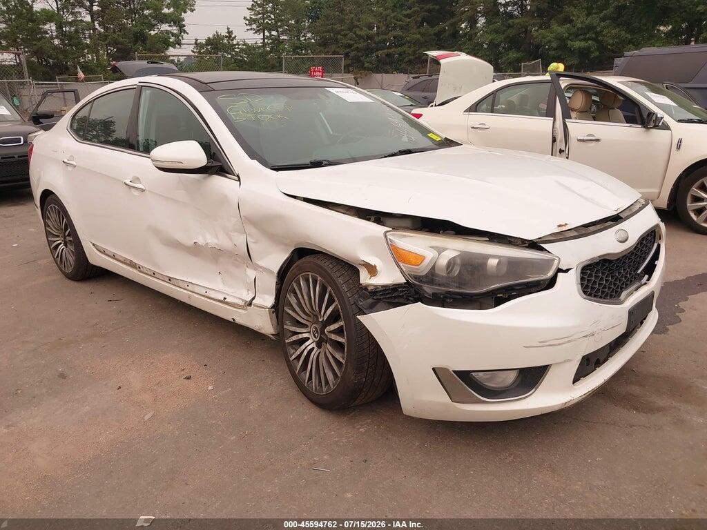 KNALN4D70E5127206 2014 KIA CADENZA photo no. 1