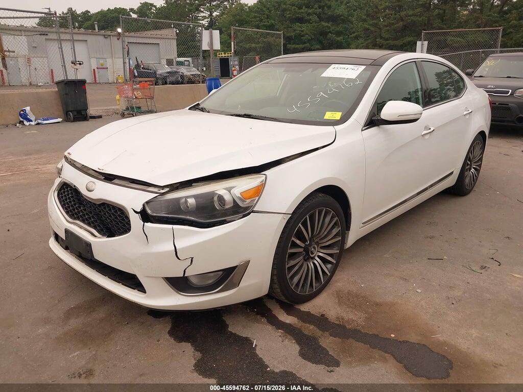 KNALN4D70E5127206 2014 KIA CADENZA photo no. 2