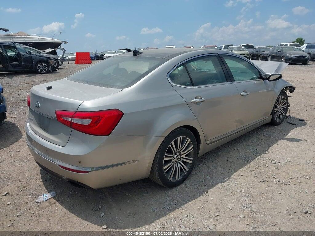 KNALN4D77E5153818 2014 KIA CADENZA photo no. 4