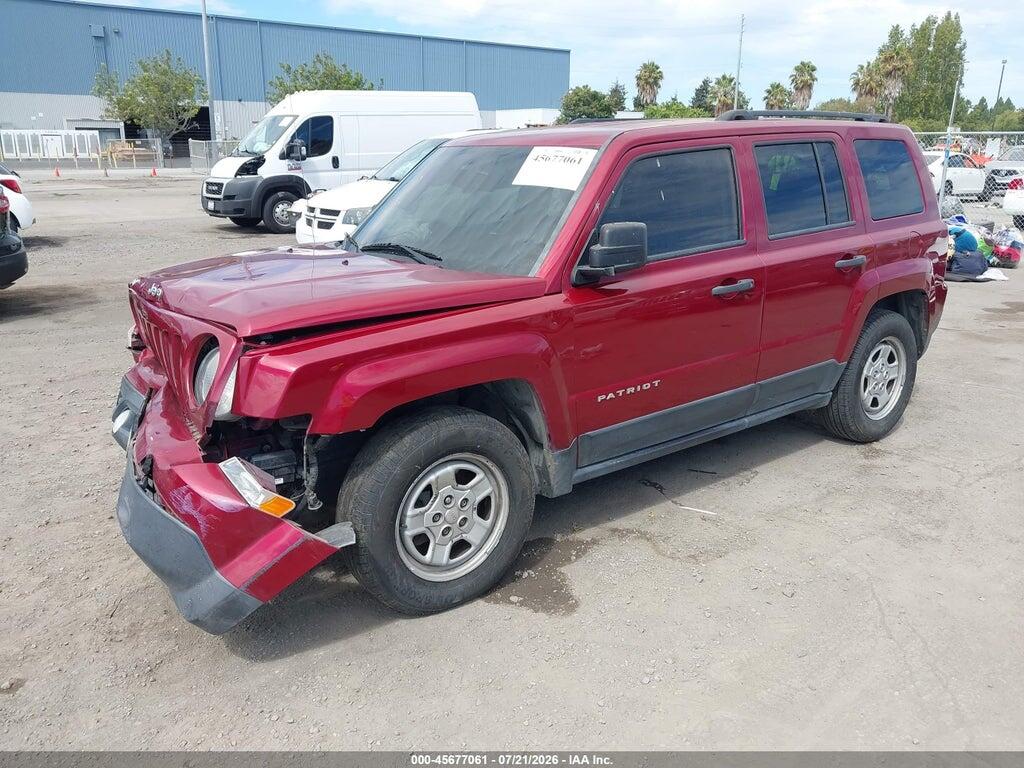 1C4NJPBB7HD103723 2017 JEEP PATRIOT photo no. 2