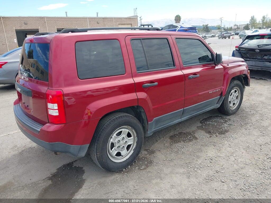 1C4NJPBB7HD103723 2017 JEEP PATRIOT photo no. 4
