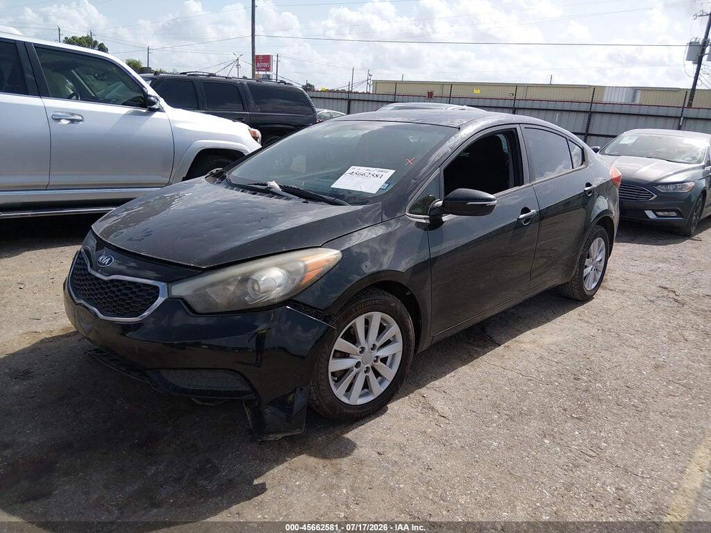 KNAFX4A61E5143868 2014 KIA FORTE photo no. 2