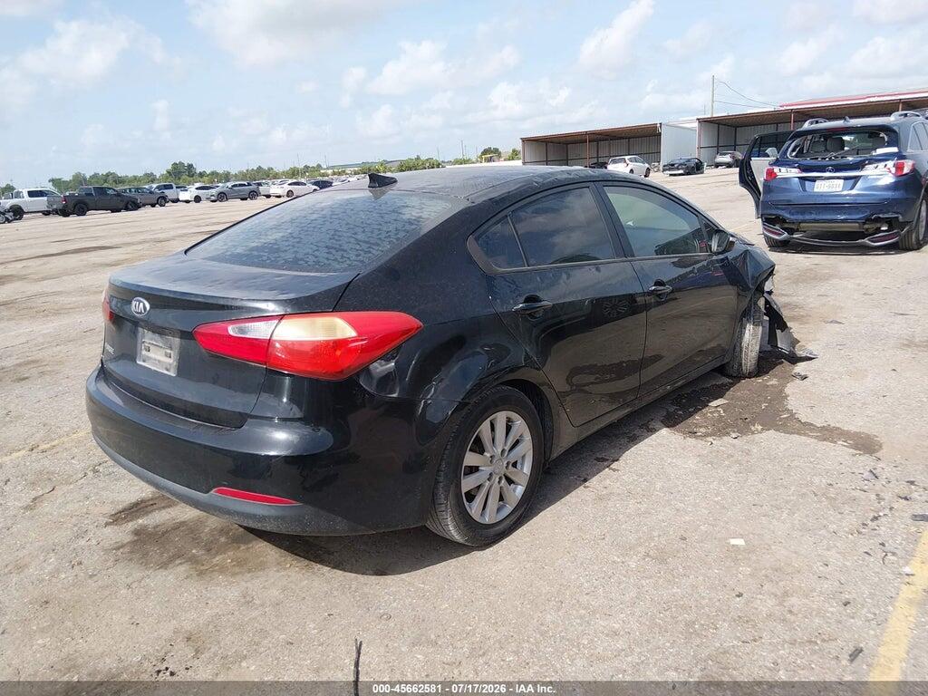 KNAFX4A61E5143868 2014 KIA FORTE photo no. 4