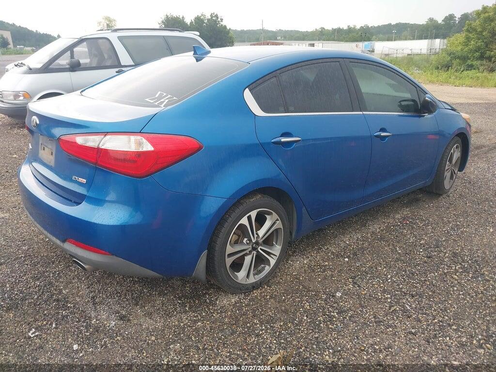 KNAFZ4A89E5161465 2014 KIA FORTE photo no. 4