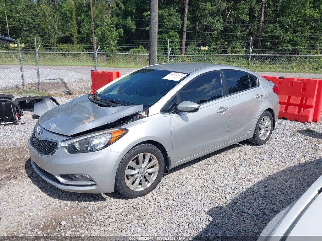 KNAFX4A82E5090289 2014 KIA FORTE photo no. 2
