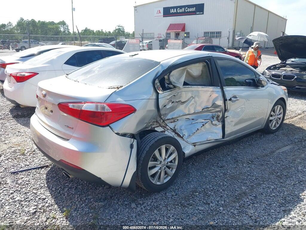 KNAFX4A82E5090289 2014 KIA FORTE photo no. 4