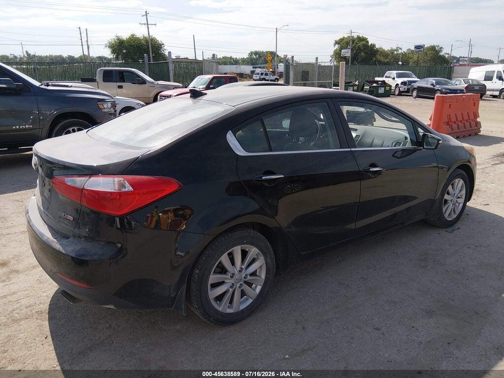 KNAFX4A84E5152162 2014 KIA FORTE photo no. 4
