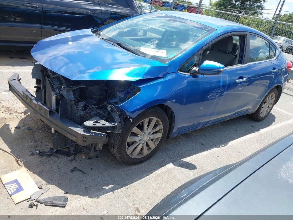 KNAFX4A85E5050790 2014 KIA FORTE photo no. 2