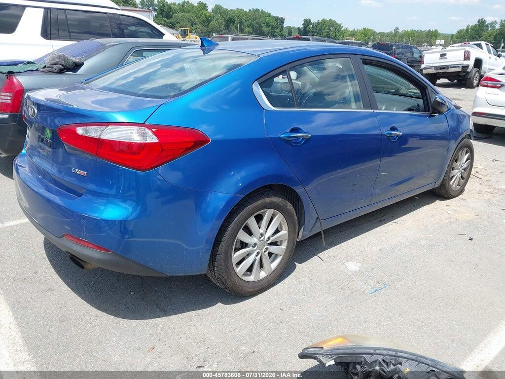 KNAFX4A85E5050790 2014 KIA FORTE photo no. 4