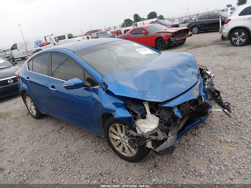 KNAFX4A88E5165769 2014 KIA FORTE photo no. 1