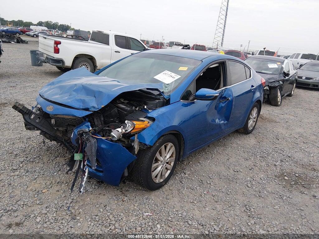 KNAFX4A88E5165769 2014 KIA FORTE photo no. 2