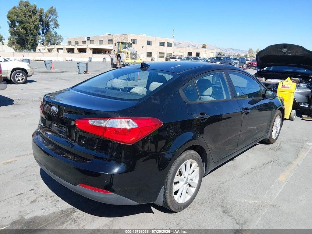 KNAFX4A68E5078534 2014 KIA FORTE photo no. 6