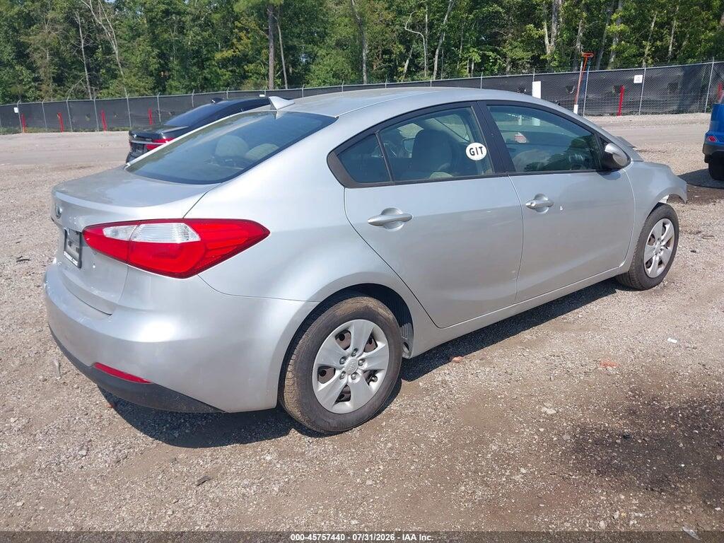KNAFK4A64E5066749 2014 KIA FORTE photo no. 4