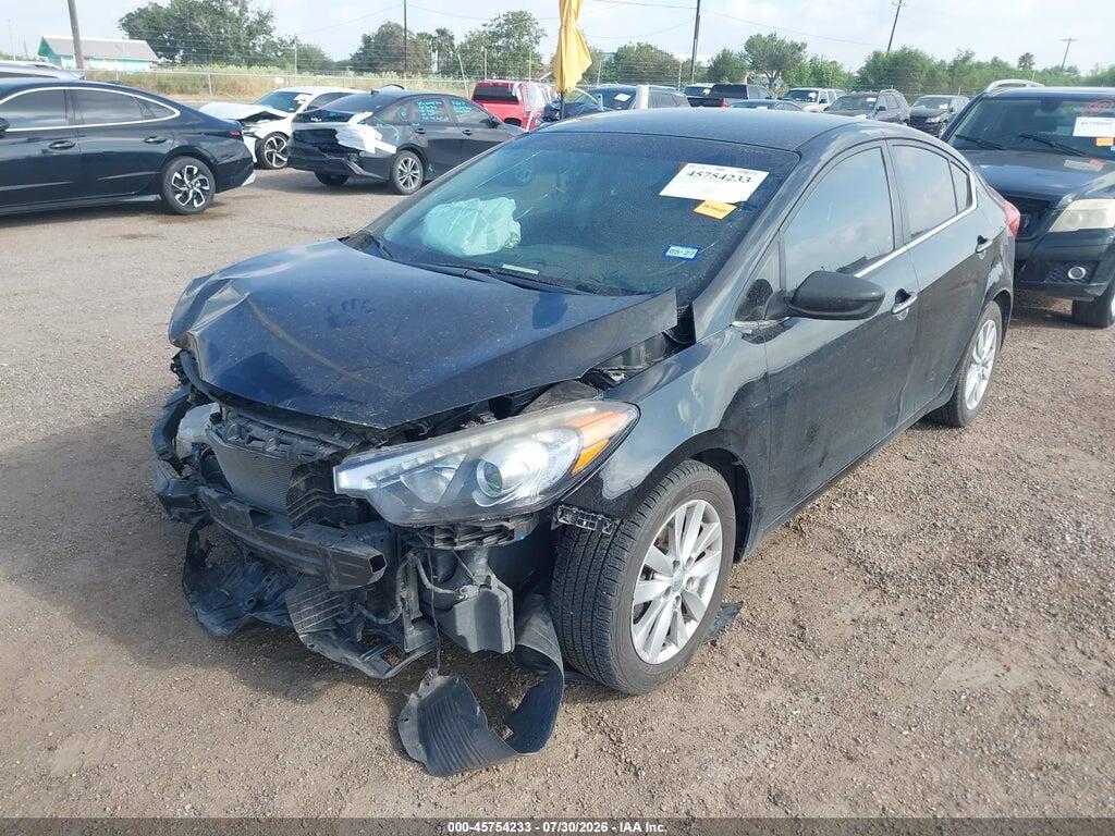 KNAFX4A85E5052233 2014 KIA FORTE photo no. 2