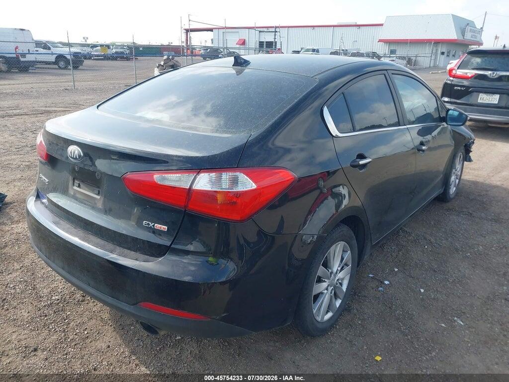 KNAFX4A85E5052233 2014 KIA FORTE photo no. 4