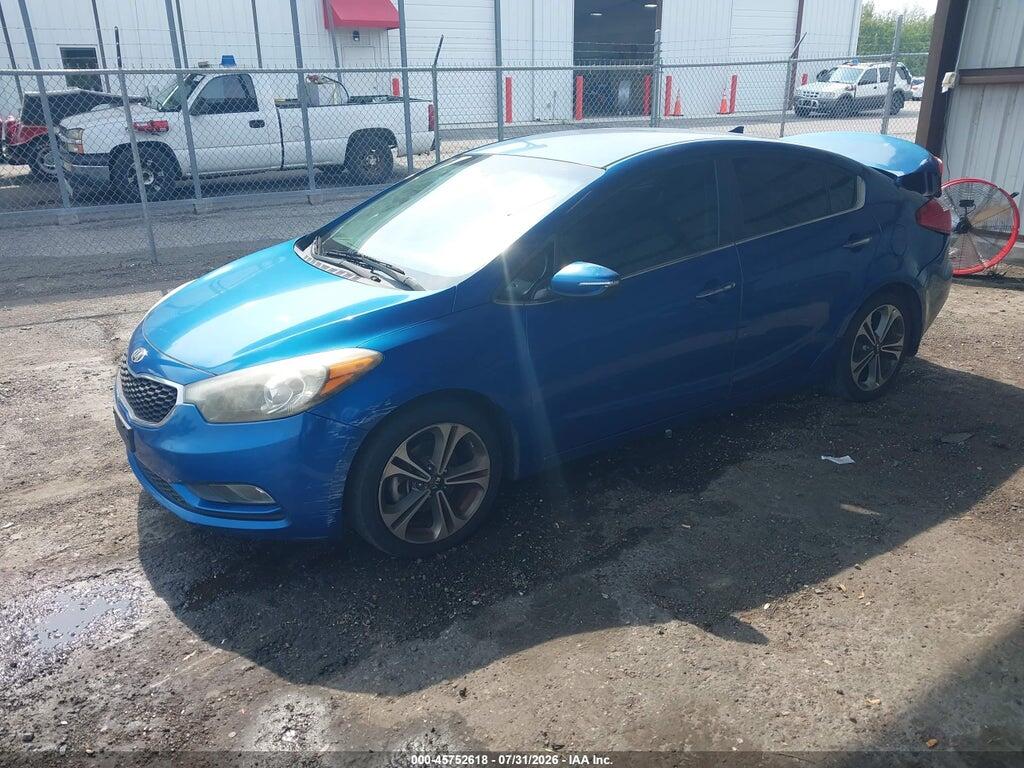 KNAFX4A80E5102410 2014 KIA FORTE photo no. 2