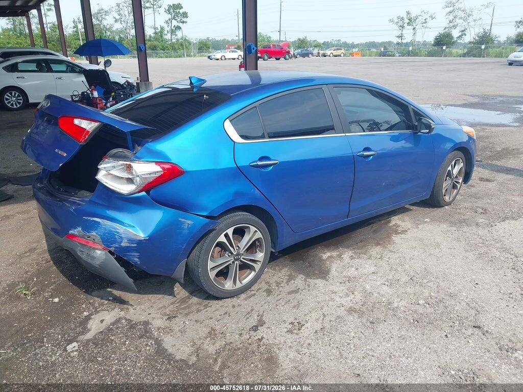 KNAFX4A80E5102410 2014 KIA FORTE photo no. 4
