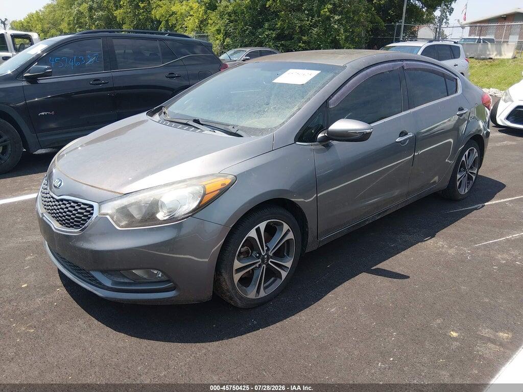 KNAFZ4A89E5205304 2014 KIA FORTE photo no. 2