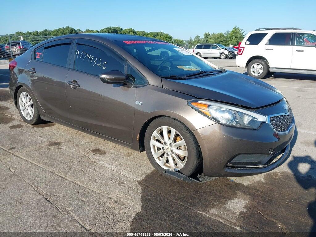 KNAFX4A63E5063441 2014 KIA FORTE photo no. 1