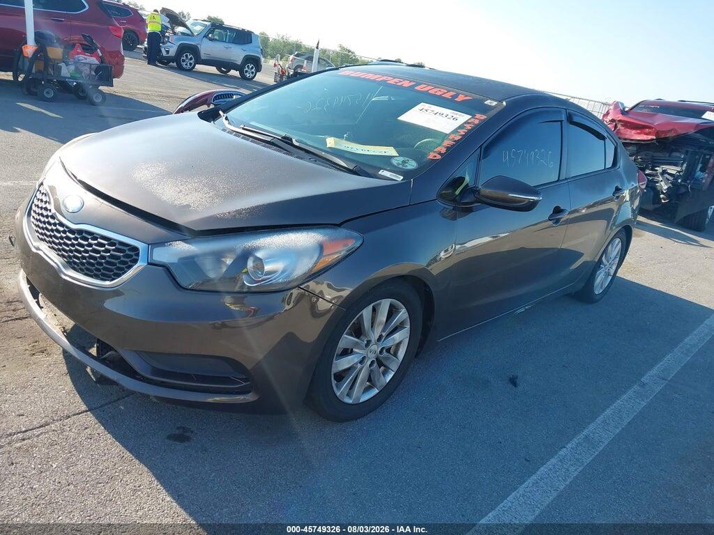KNAFX4A63E5063441 2014 KIA FORTE photo no. 2