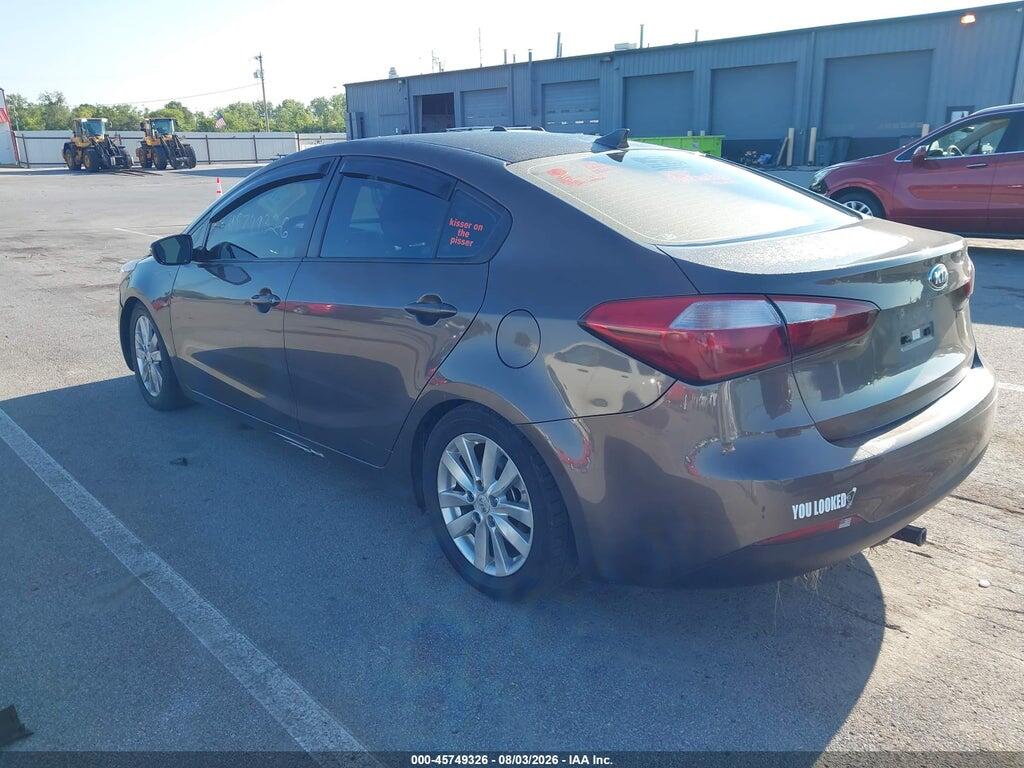 KNAFX4A63E5063441 2014 KIA FORTE photo no. 3
