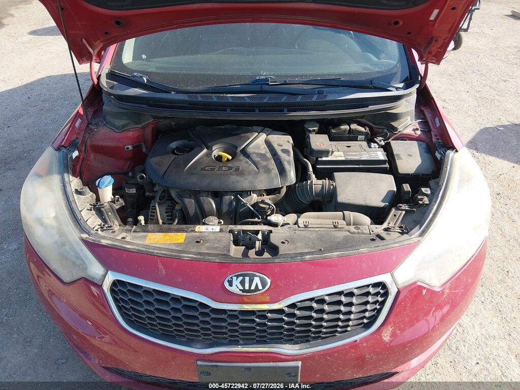 KNAFX4A87E5104865 2014 KIA FORTE photo no. 10
