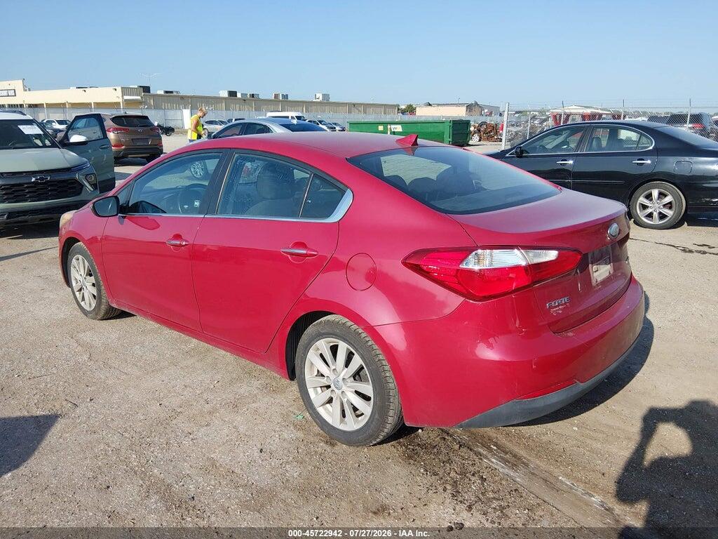KNAFX4A87E5104865 2014 KIA FORTE photo no. 3