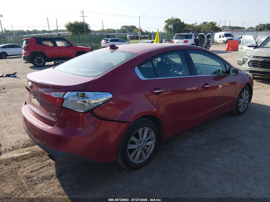 KNAFX4A87E5104865 2014 KIA FORTE photo no. 4