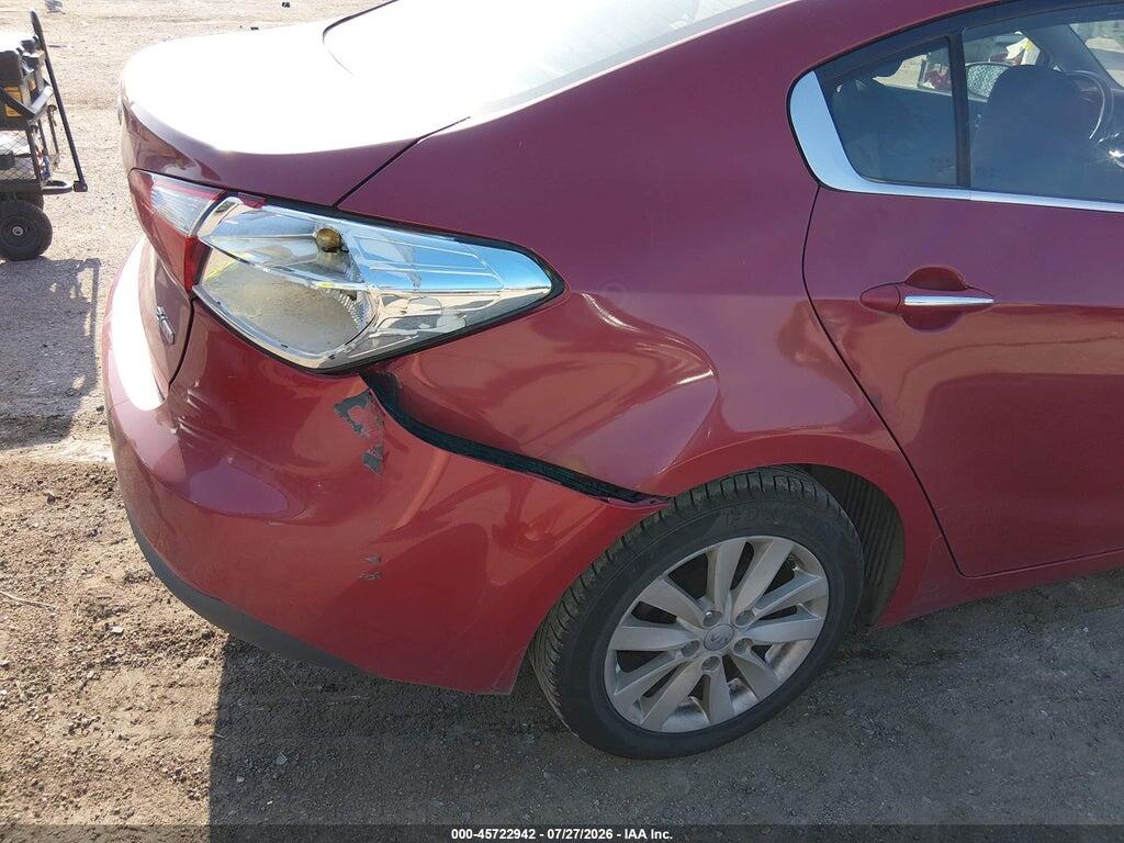 KNAFX4A87E5104865 2014 KIA FORTE photo no. 6