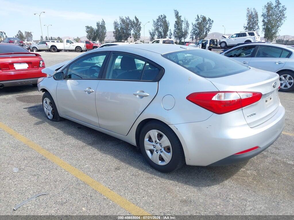 KNAFK4A60E5214380 2014 KIA FORTE photo no. 3