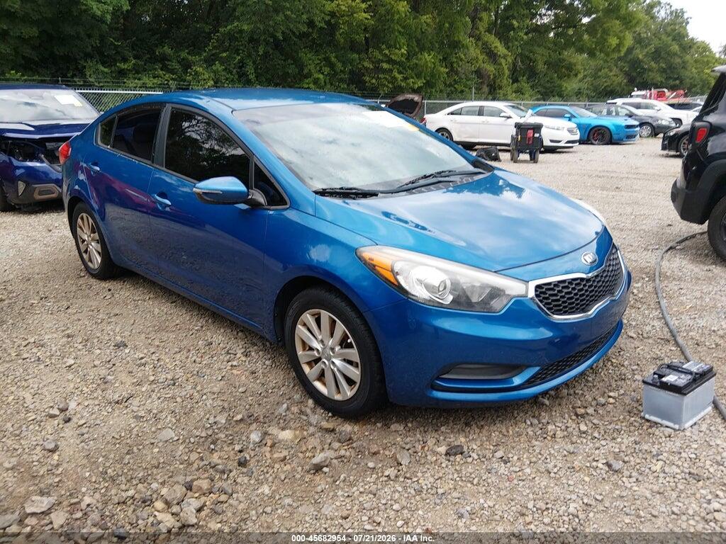 KNAFX4A67E5223787 2014 KIA FORTE photo no. 1
