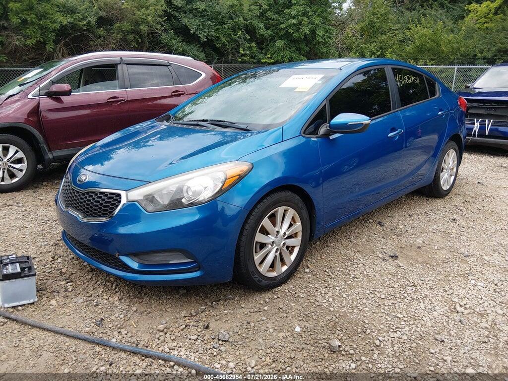 KNAFX4A67E5223787 2014 KIA FORTE photo no. 2