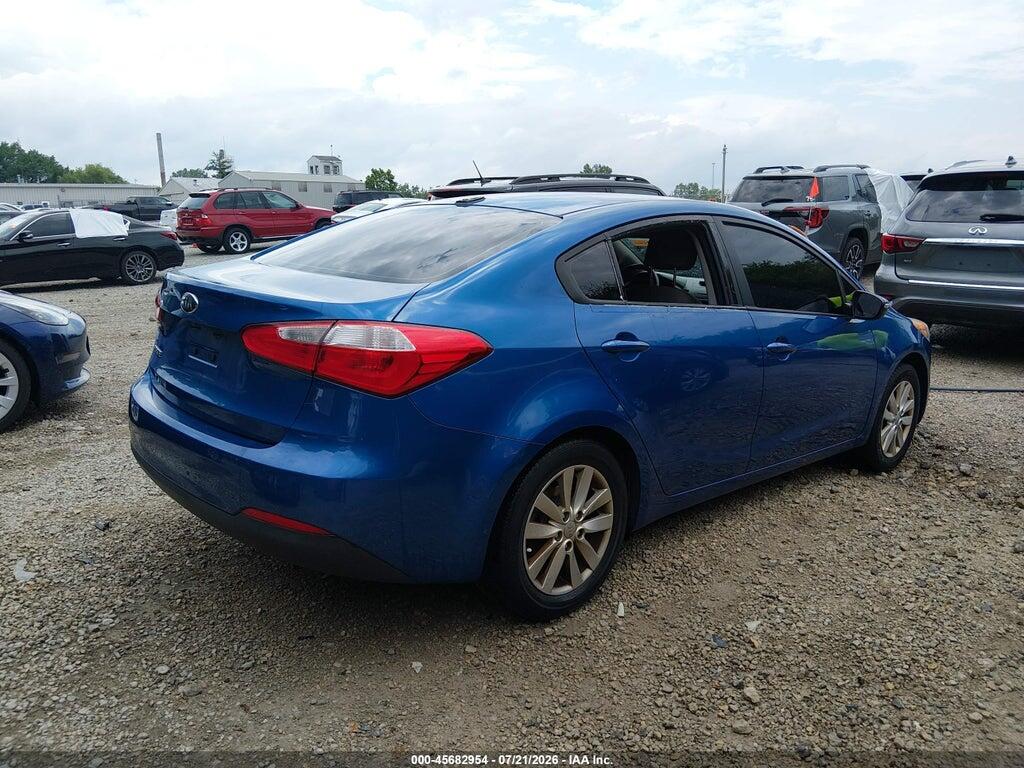 KNAFX4A67E5223787 2014 KIA FORTE photo no. 4